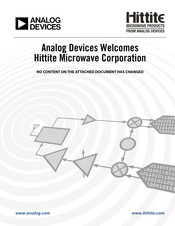 Analog Devices Hittite HMC900LP5E Manual