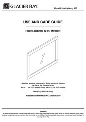 Glacier Bay Huckleberry MR Use And Care Manual