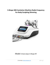 ArianaSpas S-Shape RF Manual