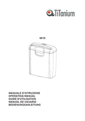 Titanium 601S Operating Manual