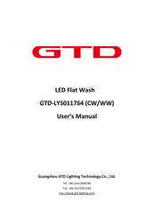 GTD GTD-LYS011764 CW User Manual