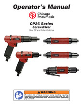 Chicago Pneumatic CP26 Series Operator's Manual
