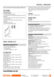 M-system M6DXAR-R Manual