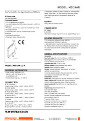 M-system M6D Series Manual