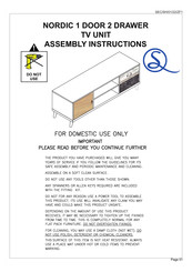 Seconique NORDIC SEC/SH/01/22/ZF1 Assembly Instructions Manual