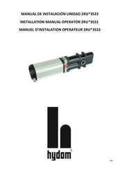 HYDOM Rotor-Unic 2RU3S33 Installation And Operation Manual