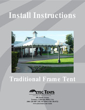 Aztec Tents Traditional Frame Tent Install Instructions Manual