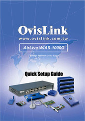 Ovislink AirLive WIAS-1000G Quick Setup Manual