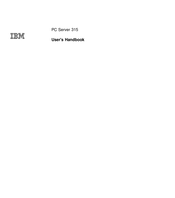 IBM 315 User Handbook Manual