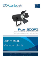 CentoLight Plot 200FZ User Manual