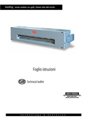 Carel humiFog DL SDD000 Series Technical Leaflet