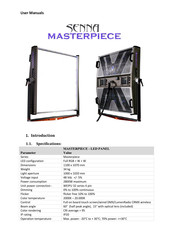 Senna MASTERPIECE User Manuals