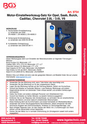 BGS technic 9754 Instruction Manual