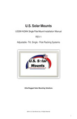 U.S. Solar Mounts USSM-AGM4 Series Installation Manual