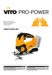 VITO Pro Power VIBCTICSFL20 Instruction Manual