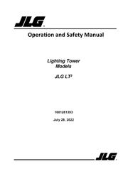 JLG LT3 Operation And Safety Manual