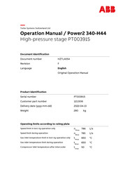 ABB PT003915 Operation Manual