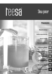 Teesa TSA3233 Owner's Manual