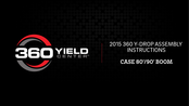 360 YIELD CENTER 360 Y-DROP Assembly Instructions Manual