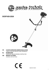 Elem Garden Technic DCBT43D-2S20 Original Instructions Manual