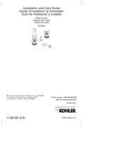Kohler 13142-4A-CP Installation And Care Manual