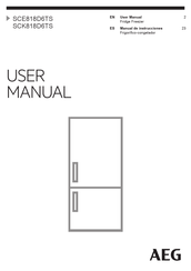 AEG SCE818D6TS User Manual