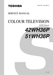 Toshiba 51WH36P Service Manual