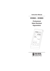 Hanna Instruments HI9064 Instruction Manual