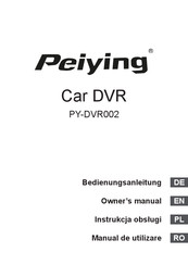 Peiying PY-DVR002 Owner's Manual