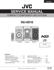 JVC NX-HD10 Service Manual