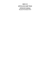 Bell 872101 Operator's Manual