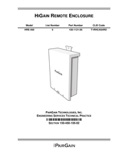 PairGain HiGain HRE-450 Manual