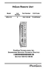 PairGain 150-1103-06 Manual