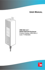 ADC HiGain HRE-500 List 1 User Manual
