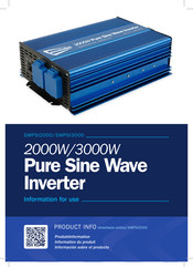 Streetwize SWPSI3000 Information For Use