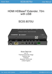 Scion-Tech SC05.8070U User Manual