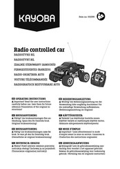Kayoba 012299 Operating Instructions Manual