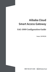 Alibaba Cloud SAG-1000 Configuration Manual
