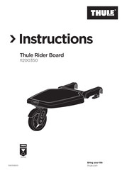 Thule 11200350 Instructions Manual