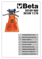 Beta 3010V 1170 Instructions For Use Manual