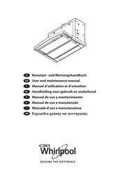Whirlpool AKR 465/IX User And Maintenance Manual