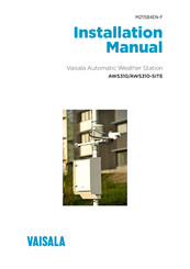 Vaisala AWS310-SITE Installation Manual