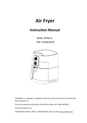 Curtis EAF300-BLACK Instruction Manual