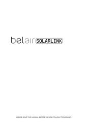 Belair SOLARLINK S1K2X User Manual