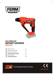 Ferm HDM1052 Original Instructions Manual