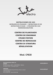 Jata electro CP830 Instructions For Use Manual