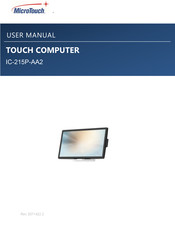 MicroTouch IC-215P-AA2 User Manual