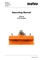 matev SWE-45 Operating Manual