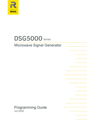 Rigol DSG5000 Series Programming Manual