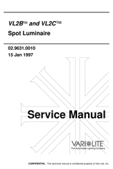 Vari Lite 20.5002.0004 Service Manual